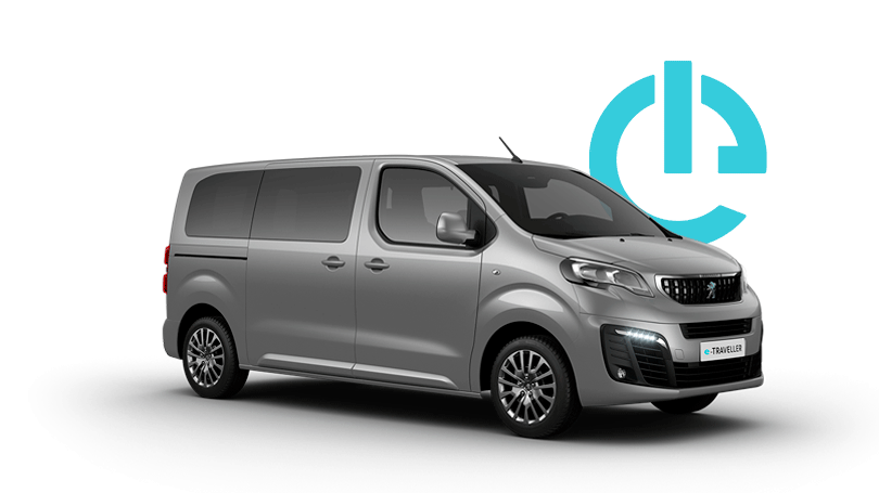 Peugeot e-Traveller som 100 % elektrisk